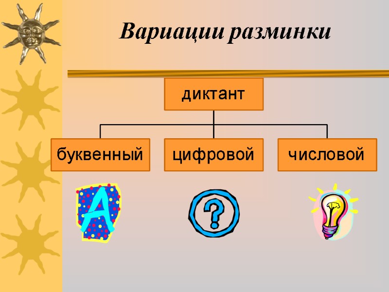 Вариации разминки